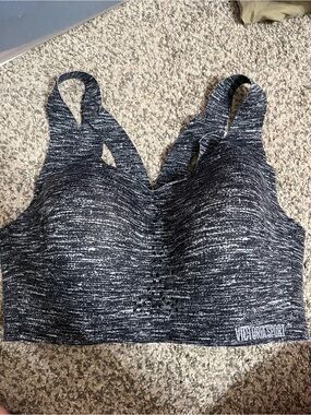 Victoria's Secret Gray Space-Dye Sports Bra